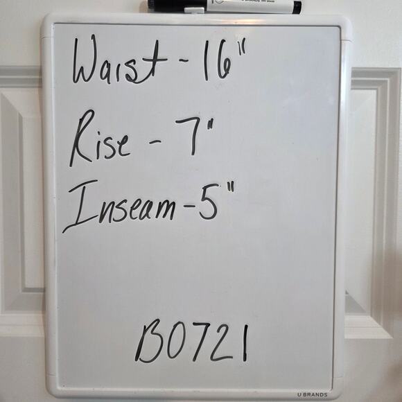 Lilly Pulitzer Blue Callahan Cotton Shorts Size 0 - Picture 8 of 8